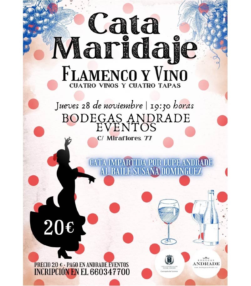 CATA MARIDAJE FLAMENCO Y VINO 2024