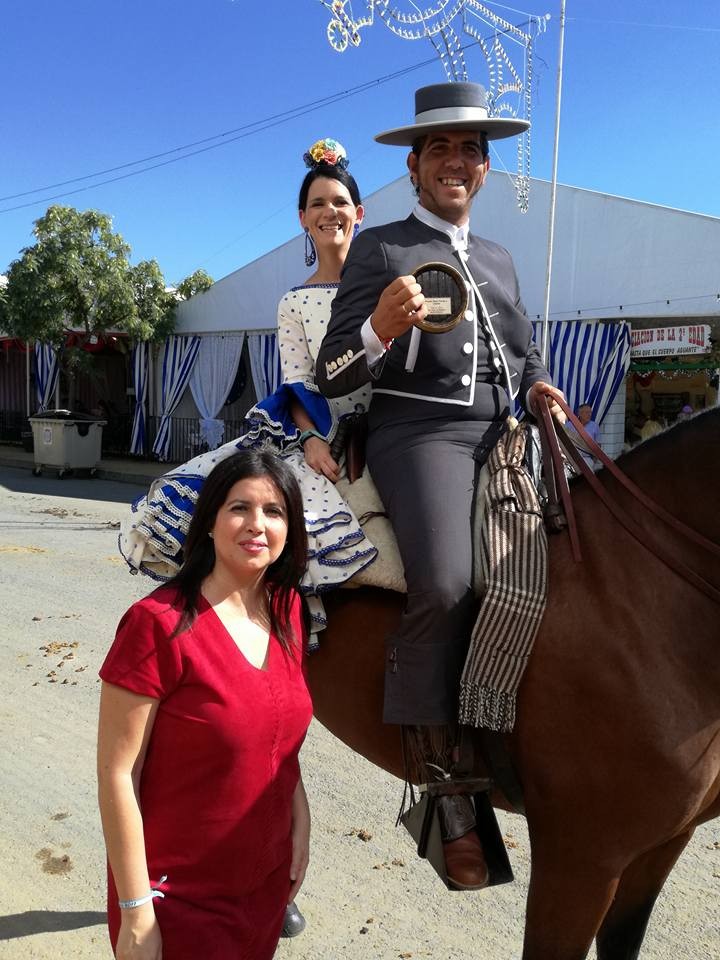 Concursos de enganches, caballistas y flamencas