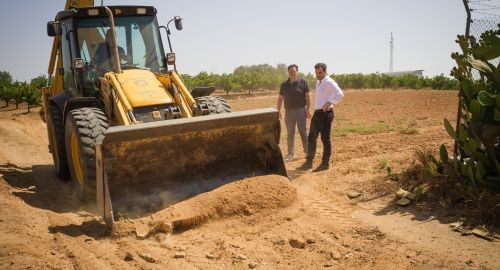 COMIENZA EL PLAN DE ARREGLO DE CAMINOS DE CARA A LA VENDIMIA 2019