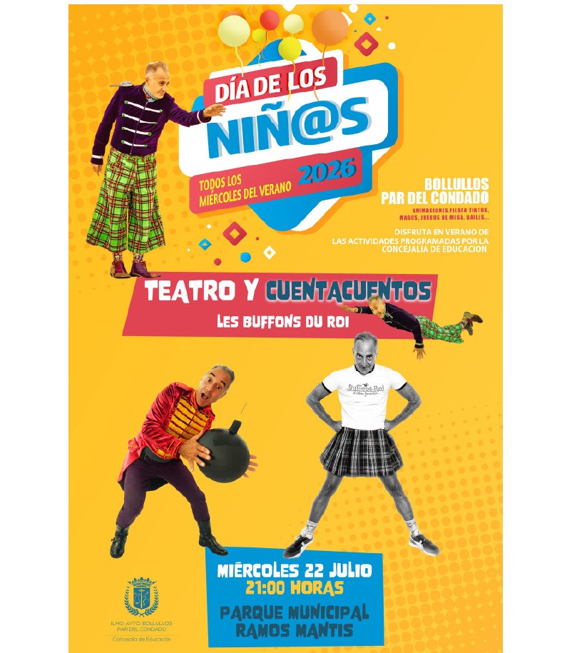 TEATRO Y CUENTACUENTOS DE LES BUFFONS DU ROI