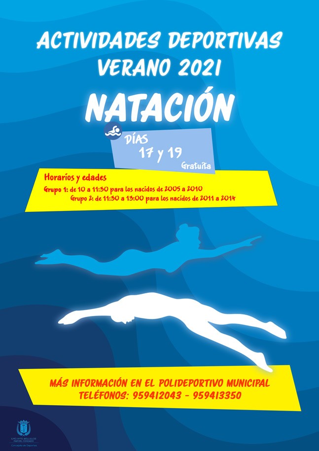 NATACIÓN - VERANO DEPORTIVO 2021