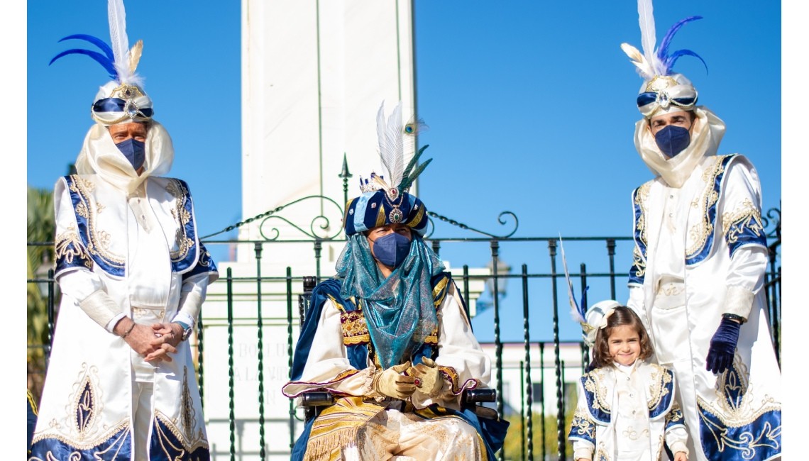 EL REY BALTASAR SE QUEDÓ EN BOLLULLOS EL DÍA DE REYES