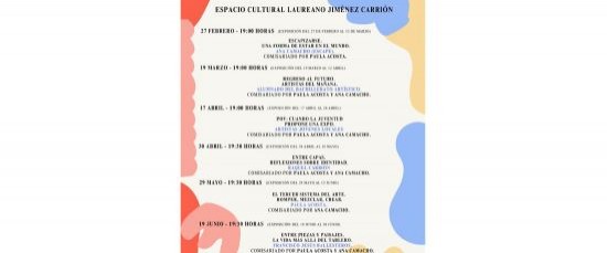 PROGRAMACIÓN DE EXPOSICIONES • FEBRERO – JUNIO 2026