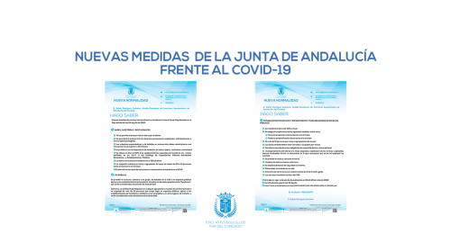 NUEVAS MEDIDAS JUNTA DE ANDALUCÍA FRENTE AL COVID-19