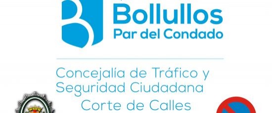 Corte de calles al tráfico y prohibición de aparcamientos para el viernes 11 de Septiembre