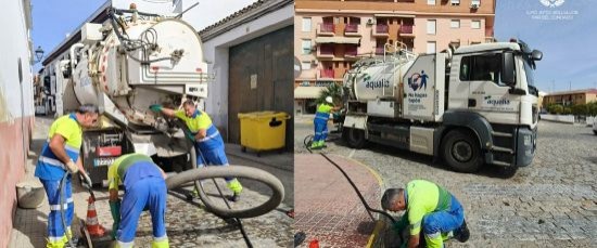 TRABAJOS DE LIMPIEZA DE IMBORNALES Y REDES DE SANEAMIENTO