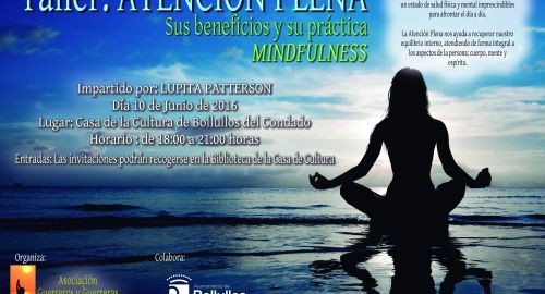 Taller "Atención Plena". Sus beneficios y su práctica. MINDFULNESS