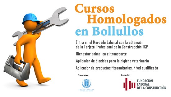 Cursos homologados por la Fundación Laboral de la Construcción en Bollullos