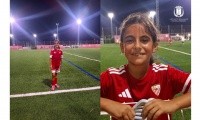 TERESA CÁRDENAS JUGADORA DE LAS ESCUELAS DEPORTIVAS CONVOCADA A UN ENTRENAMIENTO CON EL SEVILLA FC