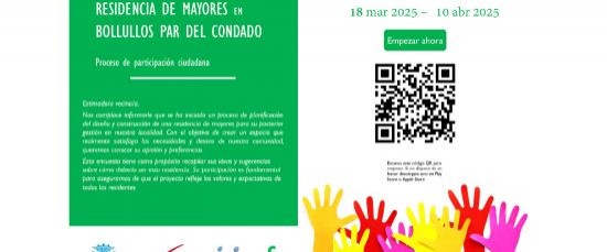 ENCUESTA CIUDADANA PARA LA FUTURA RESIDENCIA DE MAYORES DE BOLLULLOS PAR DEL CONDADO