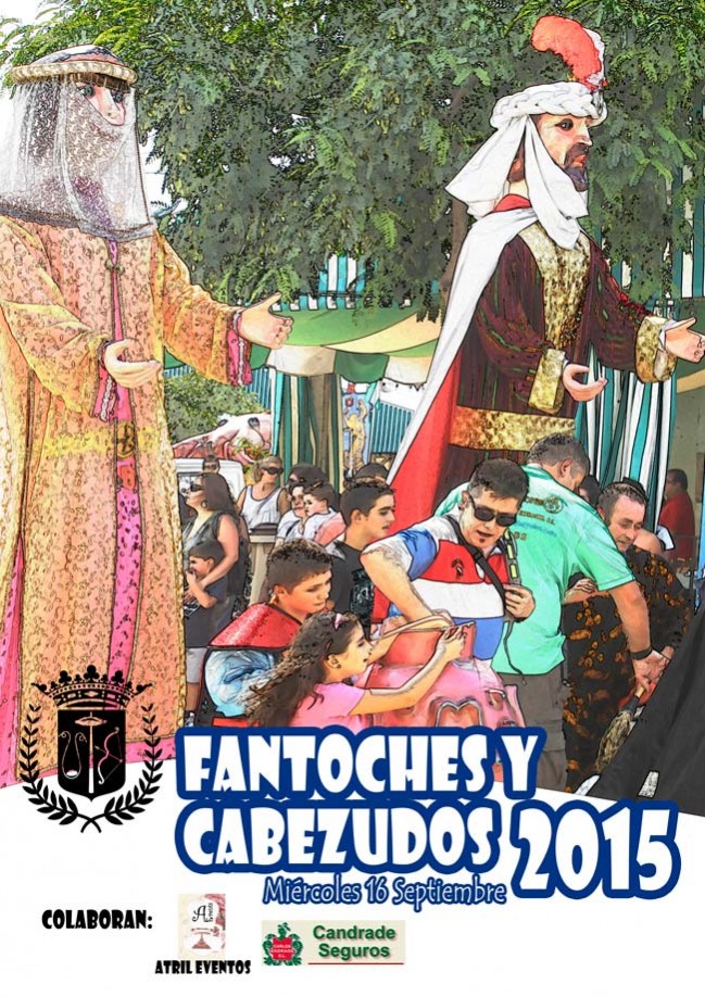 Participación y recorrido Cabalgata Fantoches y Cabezudos 2015