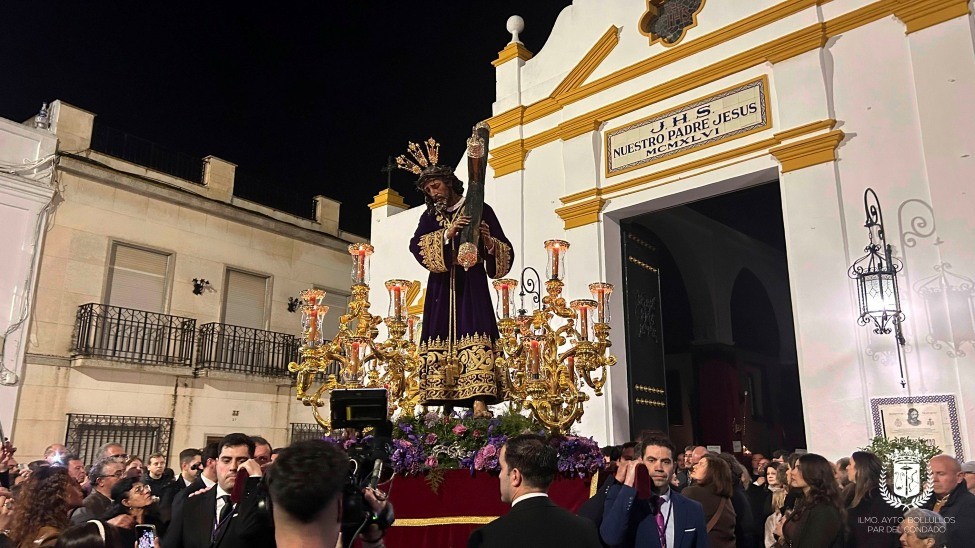 BOLLULLOS ACOGIÓ EL XIV VÍA CRUCIS NAZARENO DEL CONDADO DE HUELVA