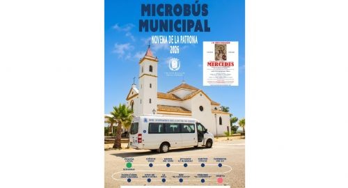 EL AYUNTAMIENTO PONE EL BUS SOCIAL AL SERVICIO DE LOS FIELES PARA LA NOVENA 2026 DE NUESTRA PATRONA