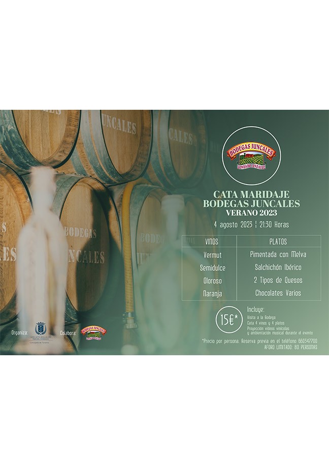 CATA MARIDAJE EN BODEGAS JUNCALES