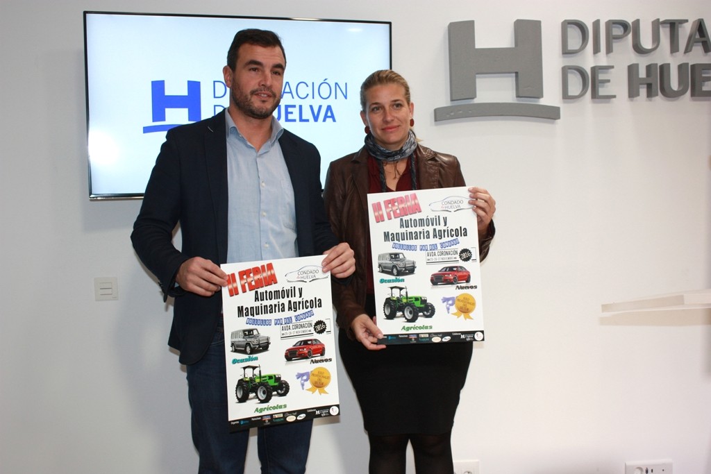 El Alcalde de Bollullos presenta en Diputación la II Feria del Automóvil