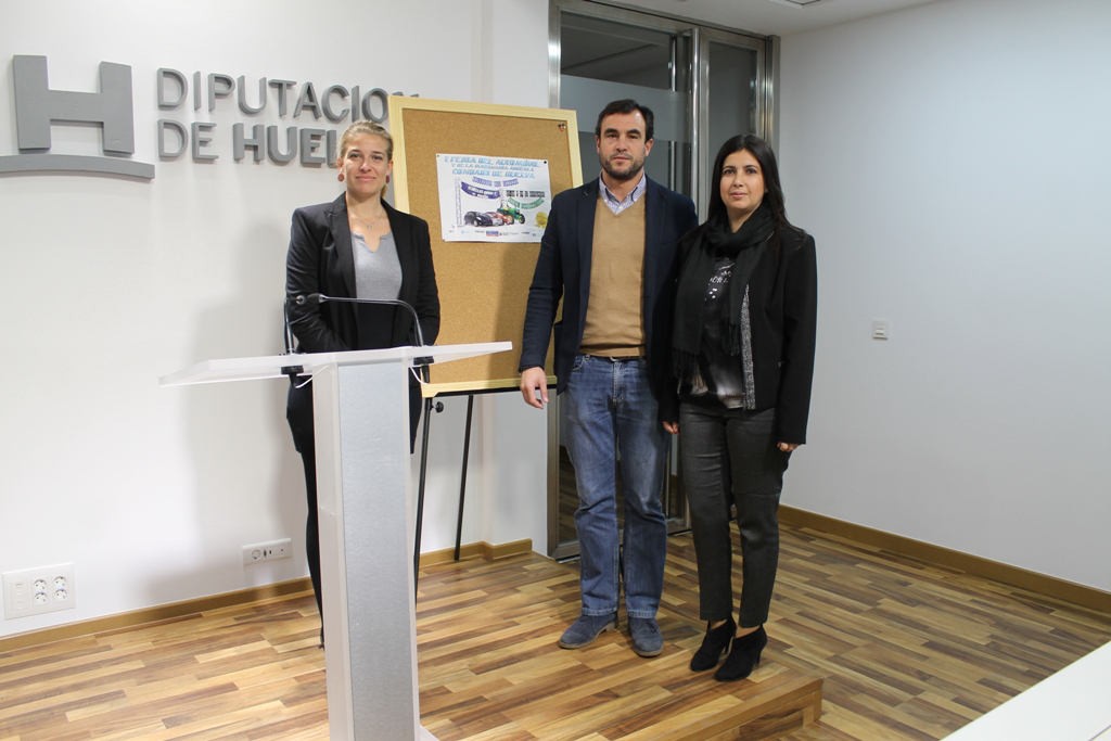 Presentación I Feria del Automóvil y de la Maquinaria Agrícola en Diputación de Huelva