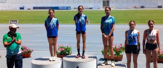 CAMPEONATO Y SUBCAMPEONATO EN ATLETISMO PARA DOS BOLLULLERAS