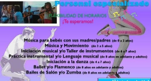 CAMAPAÑA DE INSCRIPCIÓN DE LA ESCUELA MUNICIPAL DE MÚSICA
