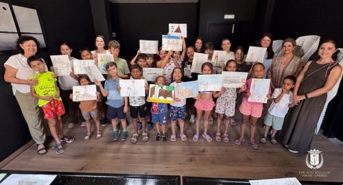 LOS MENORES DEL CAMPAMENTO DE VERANO DE LA ASOCIACIÓN ESPERANZA DESCUBREN EL PATRIMONIO LOCAL