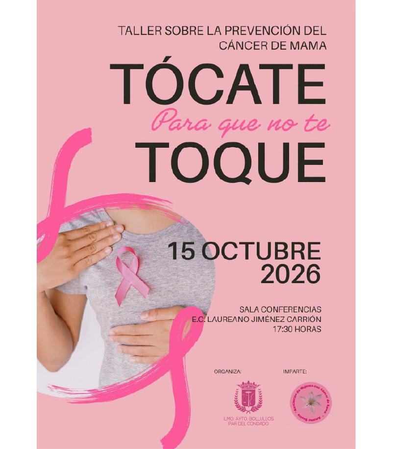 TALLER DE PREVENCIÓN DEL CÁNCER DE MAMA