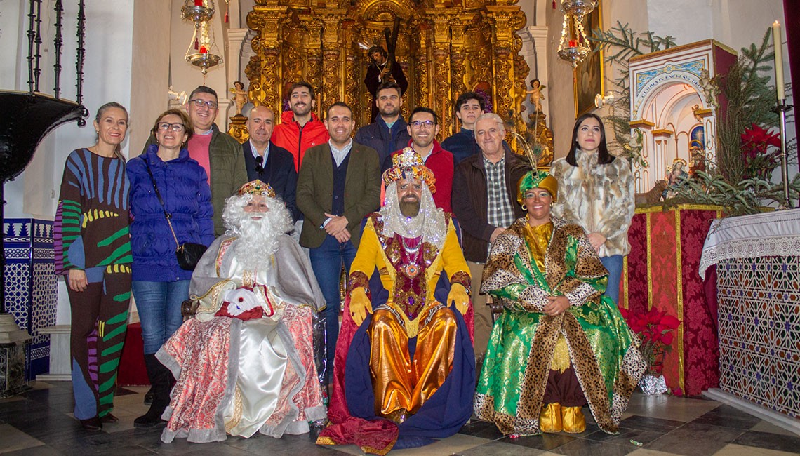 SUS MAJESTADES LOS REYES MAGOS DE ORIENTE VISITARON CAPILLAS Y ASOCIACIONES DE BOLLULLOS