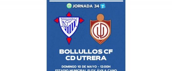 EL DOMINGO 10 DE MAYO TODOS A APOYAR AL BOLLULLOS CLUB DE FÚTBOL