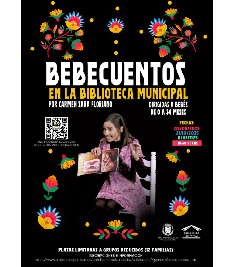BEBECUENTOS EN LA BIBLIOTECA MUNICIPAL - POR CARMEN SARA FLORIANO