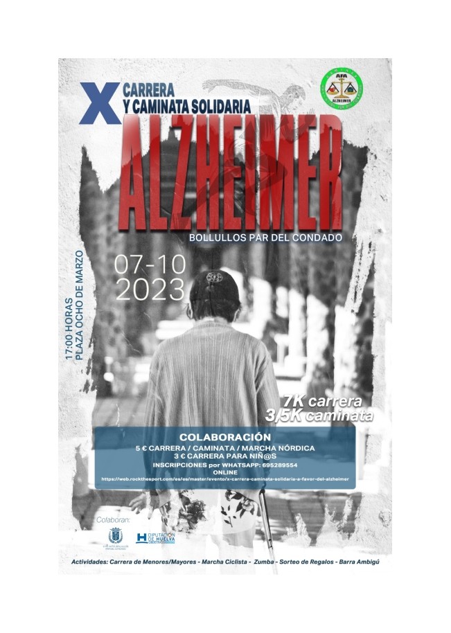 X CARRERA Y CAMINATA SOLIDARIA DEL ALZHEIMER