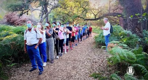 MAGNÍFICA ACOGIDA DE LA ACTIVIDAD “BAÑO DE BOSQUE” 2025 EN DOÑANA