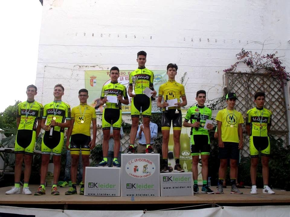 ENORME EL CICLISMO BOLLULLERO EN LA PUEBLA, ZAFRA, DOS HERMANAS Y ALMUÑECAR