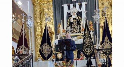 JERÓNIMO GARRIDO PREGONERO DE NUESTRA SEMANA SANTA 2023