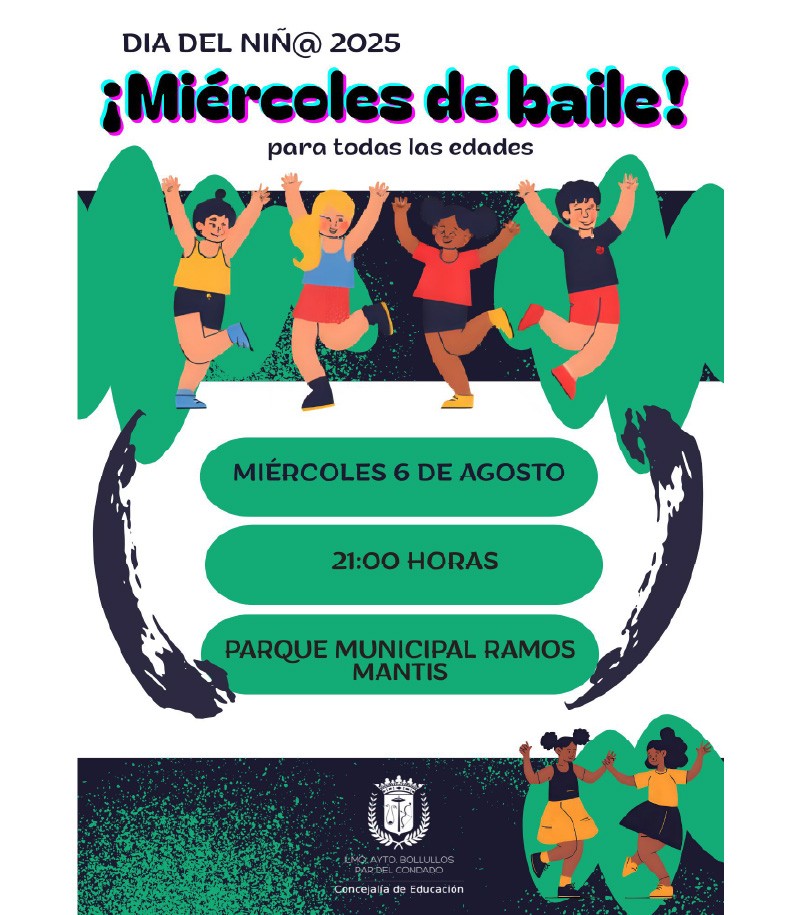 MIÉRCOLES DE BAILE – DÍA DEL NIÑ@ 2025