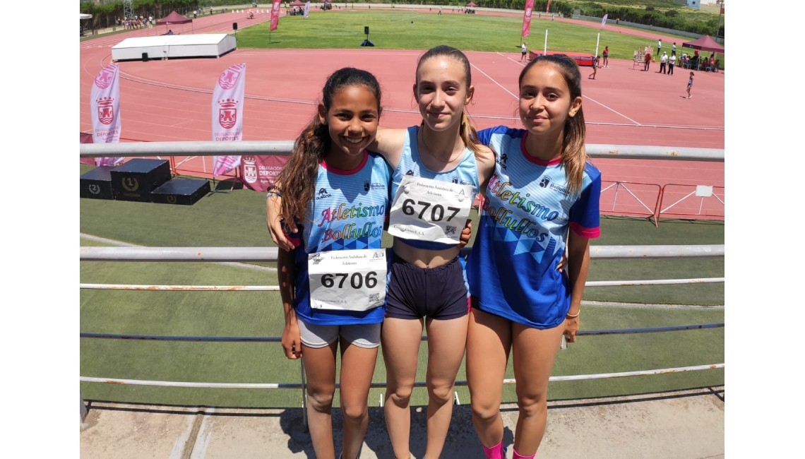 NUEVO ÉXITO DEL ATLETISMO BOLLULLERO EN LOS CAMPEONATOS ANDALUCES SUB-12 DE CÓRDOBA