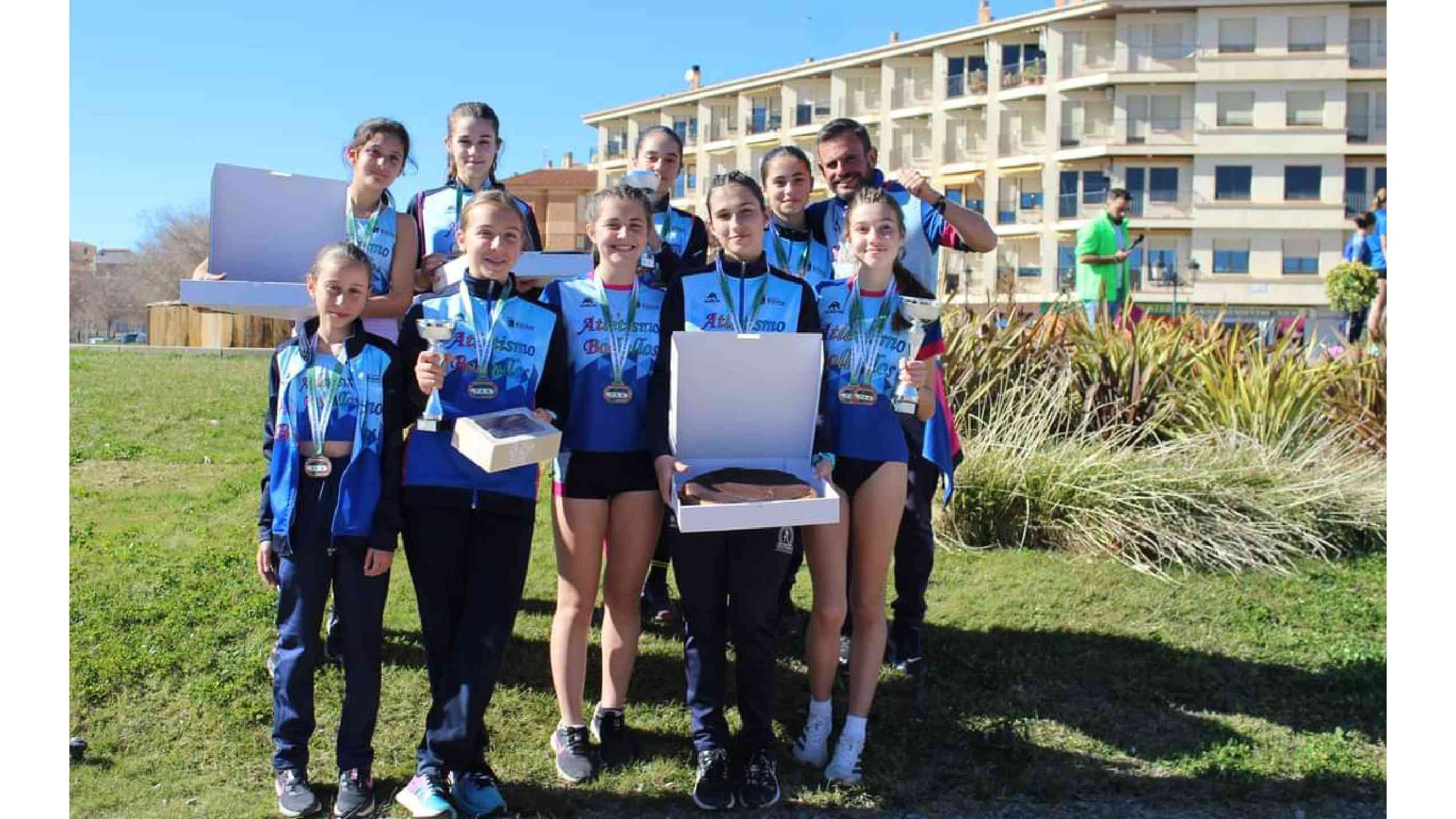 EL CLUB ATLETISMO BOLLULLOS CAMPEÓN DE ANDALUCÍA DE MARCHA EN RUTA