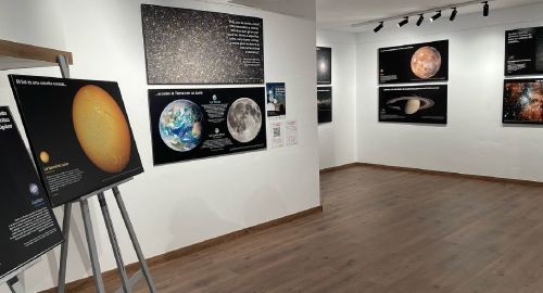 LA EXPOSICIÓN “DE LA TIERRA AL UNIVERSO” PLANTEA UN VIAJE AL ESPACIO