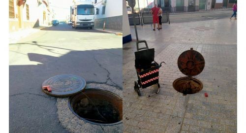 EL AYUNTAMIENTO LLEVA A CABO LA DESRATIZACIÓN DE LA RED DE ALCANTARILLADO PÚBLICO