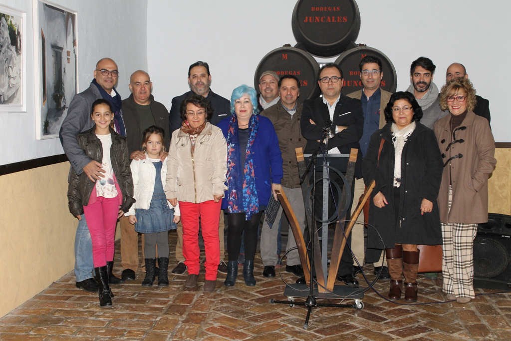 Inauguración de la exposición “7 escalones 7” en Bodegas Juncales