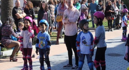 ÉXITO DE LA GYMKANA DE PATINAJE CELEBRADA EL DOMINGO
