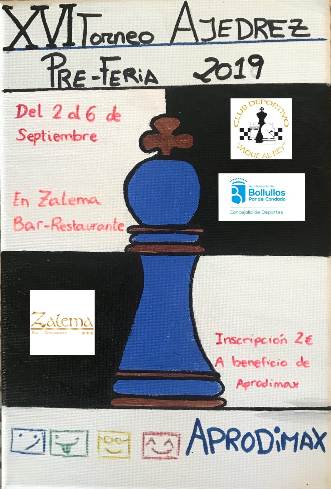 PUBLICADAS LAS BASES DEL XVI TORNEO DE AJEDREZ PRE-FERIA