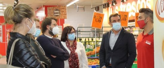 BIENVENIDA AL JOVEN EMPRESARIO BOLLULLERO COMO NUEVO FRANQUICIADO DEL SUPERMERCADO DIA