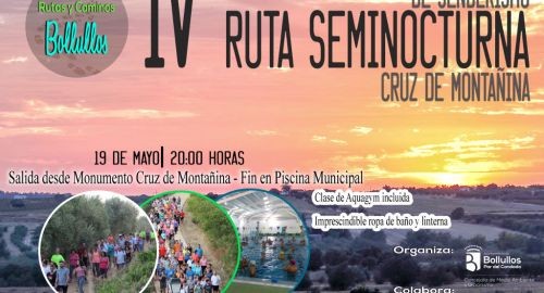 IV RUTA SEMINOCTURNA DE SENDERISMO CRUZ MONTAÑINA