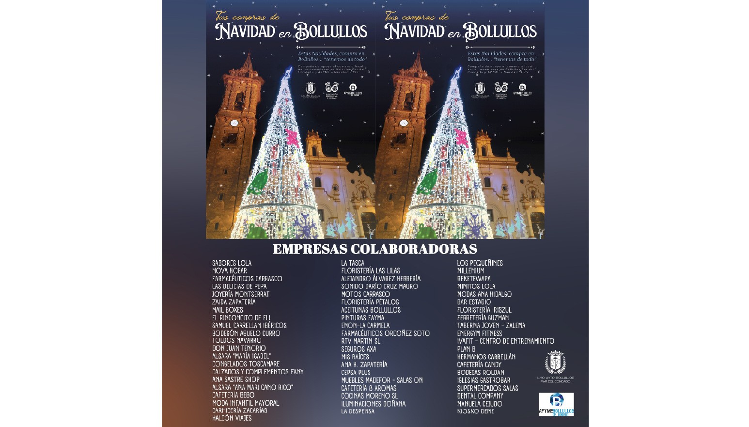 CAMPAÑA NAVIDAD 2025 – AGRADECIMIENTO EMPRESAS COLABORADORAS