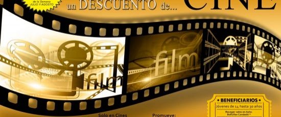 ESTE VERANO TIENES UN DESCUENTO DE CINE