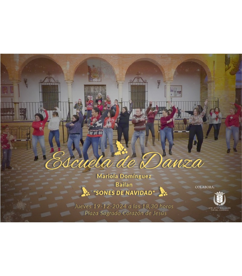 LA ESCUELA DE DANZA MARIOLA DOMÍNGUEZ CELEBRA EL ESPECTÁCULO "SONES DE NAVIDAD"