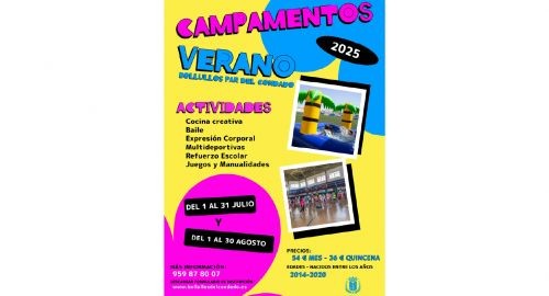 CAMPAMENTOS DE VERANO 2025