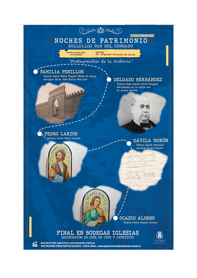 I RUTA DE PATRIMONIO “PROTAGONISTAS DE LA HISTORIA”